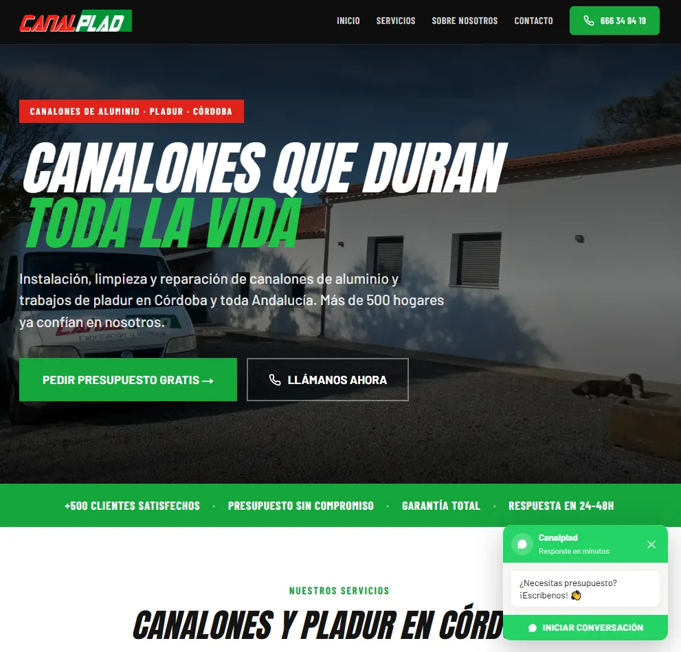 Captura de pantalla de Canalplad